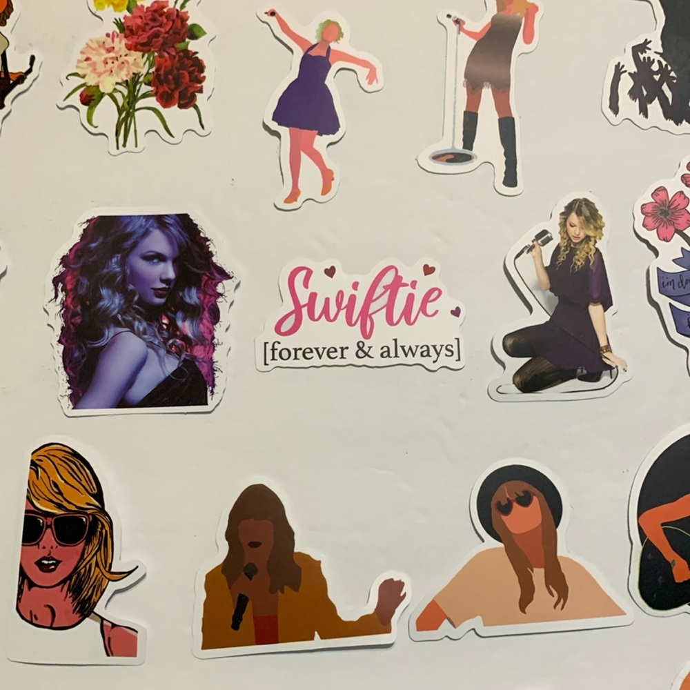 Taylor Swift 50 pack stickers